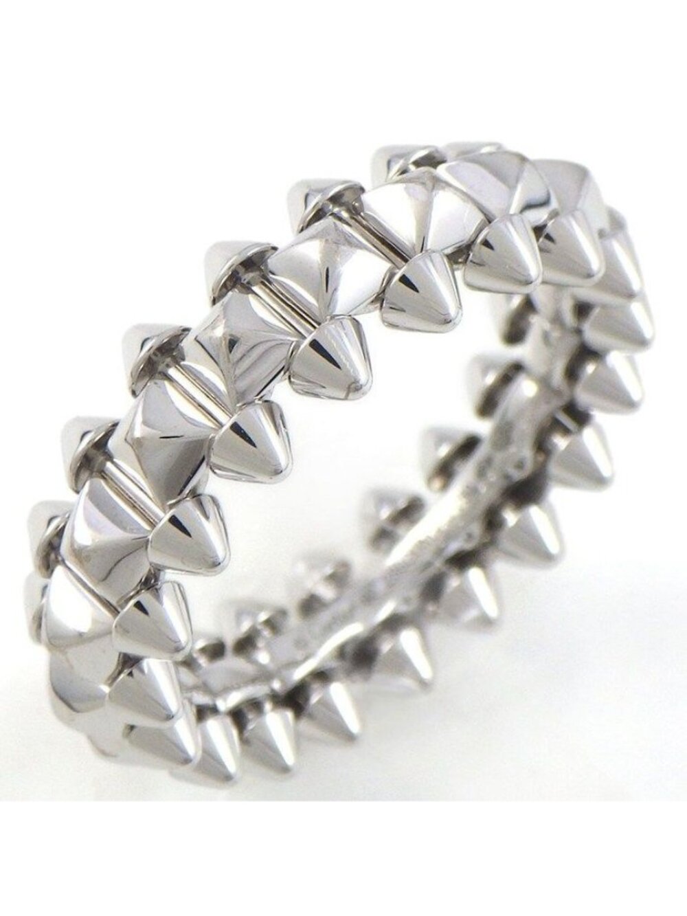 Cartier Ring Crush Medium Model MM 18k White Gold